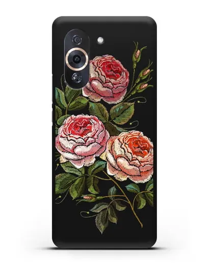 Чехол Розовые розы силиконовый для Huawei Nova 10