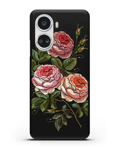 Чехол Розовые розы силиконовый для Huawei Nova 10 SE