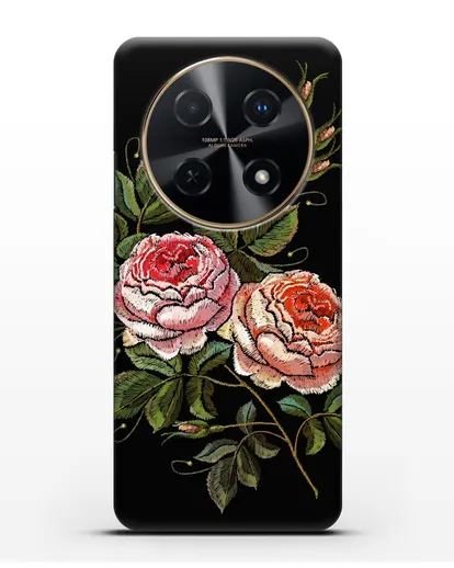 Чехол Розовые розы силиконовый для Huawei Nova 12i