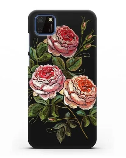 Чехол Розовые розы силиконовый для Huawei Y5P