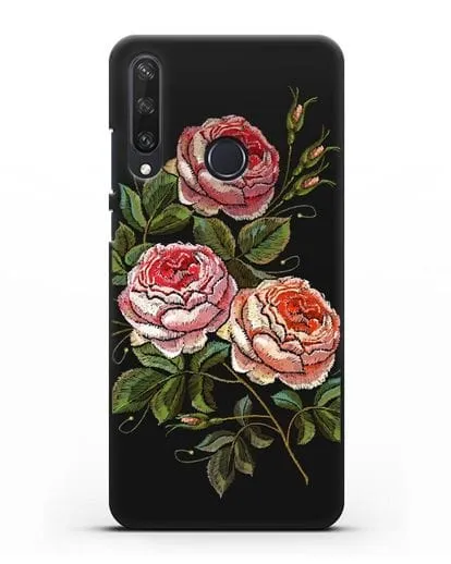 Чехол Розовые розы силиконовый для Huawei Y6P