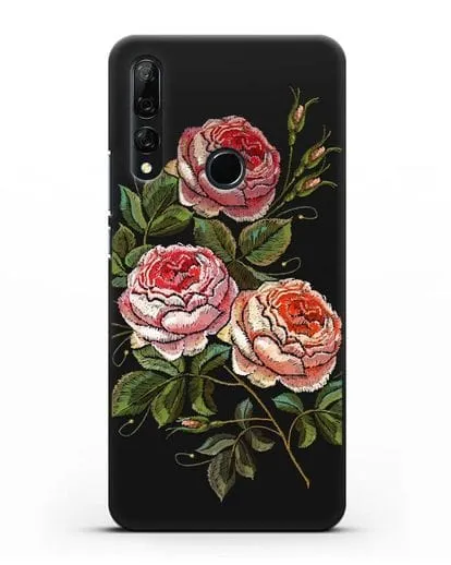 Чехол Розовые розы силиконовый для Huawei Y9 Prime 2019