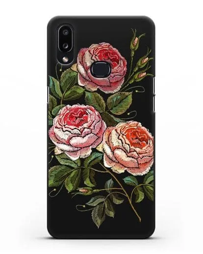 Чехол Розовые розы силиконовый для Samsung Galaxy A10s [SM-F107F]