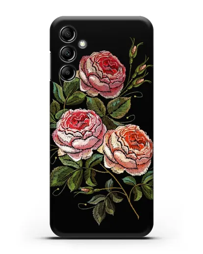 Чехол Розовые розы силиконовый для Samsung Galaxy A14 [SM-A145]