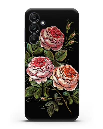 Чехол Розовые розы силиконовый для Samsung Galaxy A25 [SM-A256]