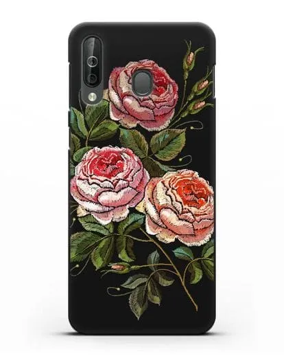 Чехол Розовые розы силиконовый для Samsung Galaxy A40s [SM-A507FN]