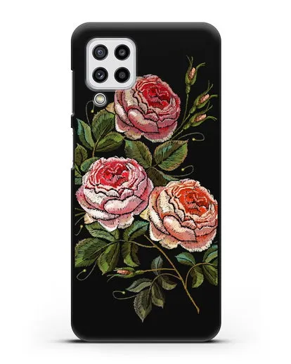 Чехол Розовые розы силиконовый для Samsung Galaxy M32 [SM-M325F]