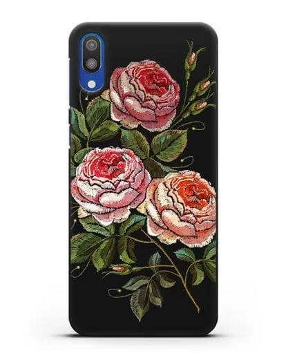 Чехол Розовые розы силиконовый для Samsung Galaxy M10 [SM-M105F]