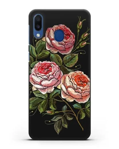 Чехол Розовые розы силиконовый для Samsung Galaxy M20 [SM-M205F]