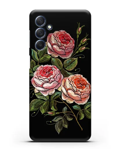 Чехол Розовые розы силиконовый для Samsung Galaxy M54 [SM-M546]