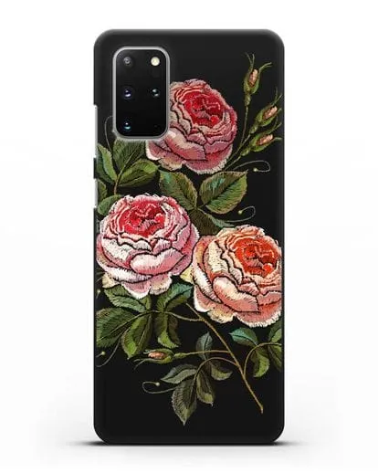 Чехол Розовые розы силиконовый для Samsung Galaxy S20 Plus [SM-G985F]