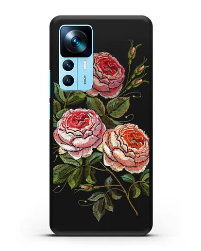 Чехол Розовые розы силиконовый для Xiaomi 12T Pro
