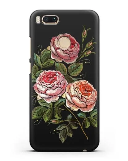 Чехол Розовые розы силиконовый для Xiaomi Mi A1