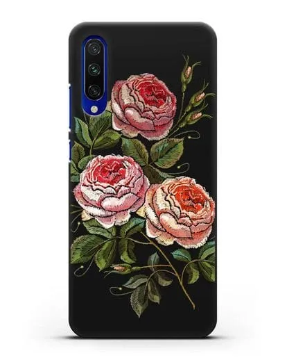 Чехол Розовые розы силиконовый для Xiaomi Mi A3