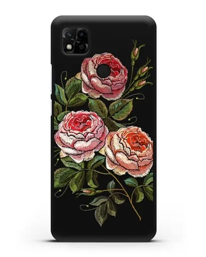 Чехол Розовые розы силиконовый для Xiaomi Redmi 10A