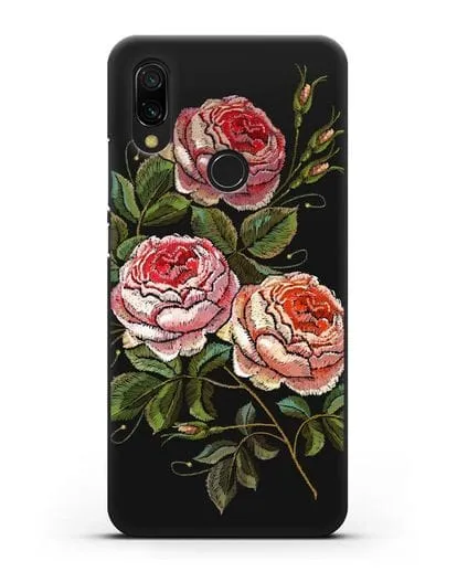 Чехол Розовые розы силиконовый для Xiaomi Redmi 7