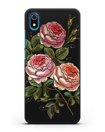 Чехол Розовые розы силиконовый для Xiaomi Redmi 7A