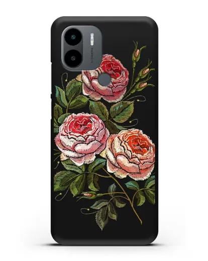 Чехол Розовые розы силиконовый для Xiaomi Redmi A1