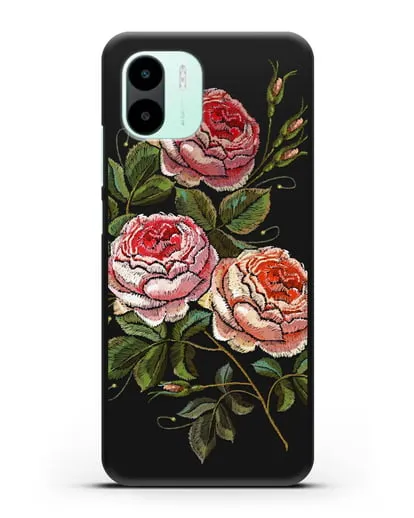 Чехол Розовые розы силиконовый для Xiaomi Redmi A2