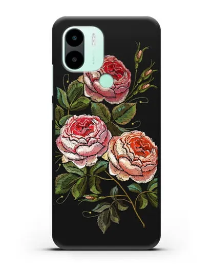 Чехол Розовые розы силиконовый для Xiaomi Redmi A2 Plus