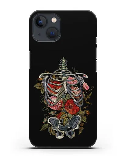 Чехол Скелет силиконовый для iPhone 13 Mini