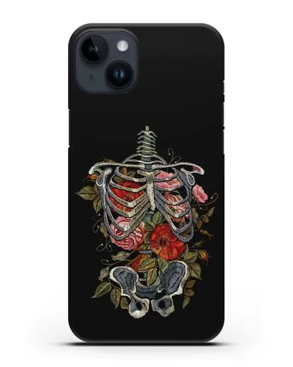 Чехол Скелет силиконовый для iPhone 14 Plus