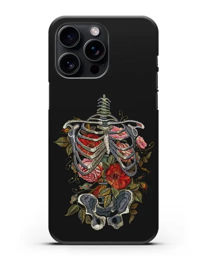 Чехол Скелет силиконовый для iPhone 15 Pro Max