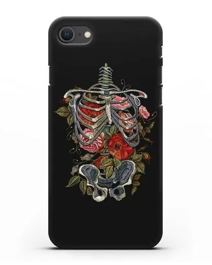 Чехол Скелет силиконовый для iPhone SE 2020