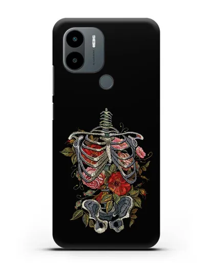 Чехол Скелет силиконовый для Xiaomi Poco C51