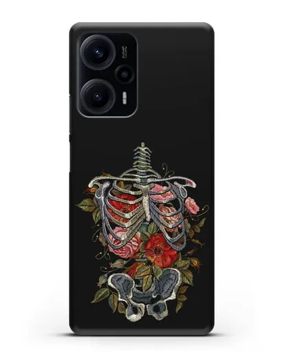 Чехол Скелет силиконовый для Xiaomi Poco F5