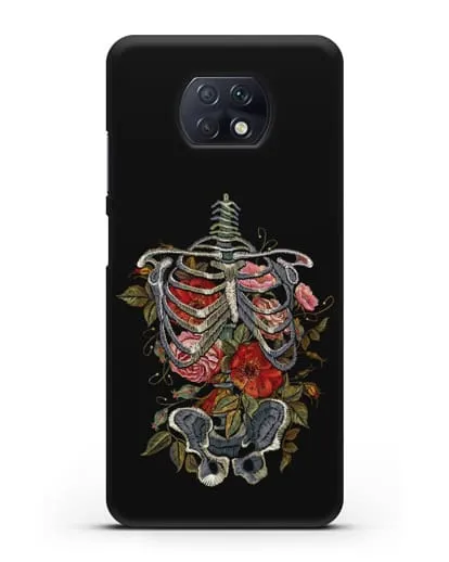 Чехол Скелет силиконовый для Xiaomi Redmi Note 9T