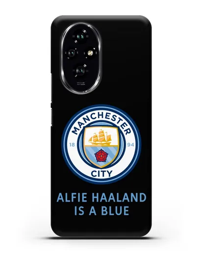 Чехол с логотипом Manchester City силиконовый для Honor 200