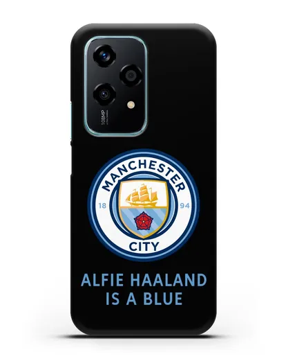 Чехол с логотипом Manchester City силиконовый для Honor 200 Lite
