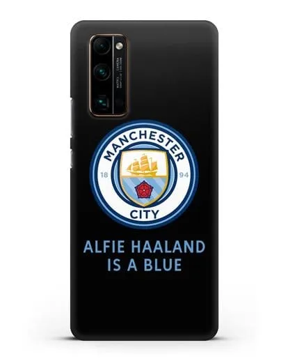 Чехол с логотипом Manchester City силиконовый для Honor 30 Pro Plus