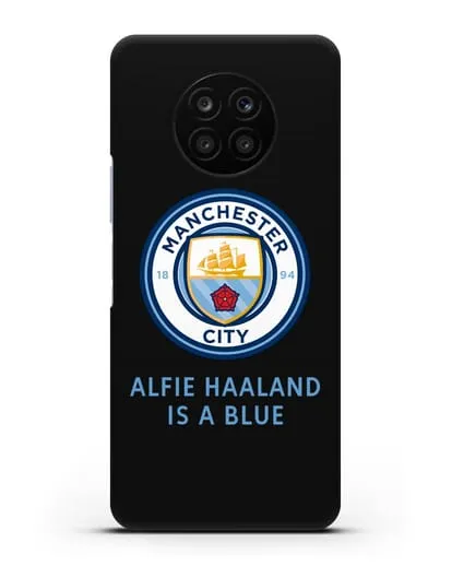 Чехол с логотипом Manchester City силиконовый для Honor 50 lite