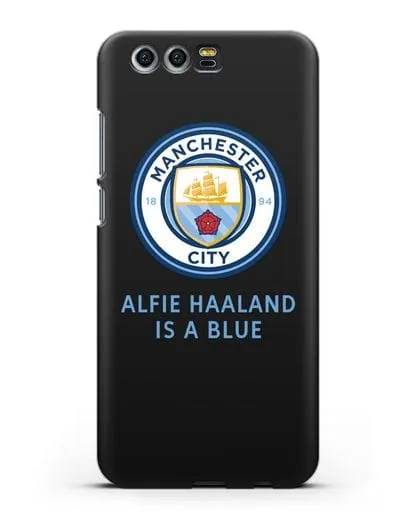 Чехол с логотипом Manchester City силиконовый для Honor 9