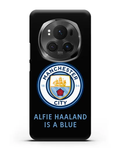 Чехол с логотипом Manchester City силиконовый для Honor Magic 6 Pro