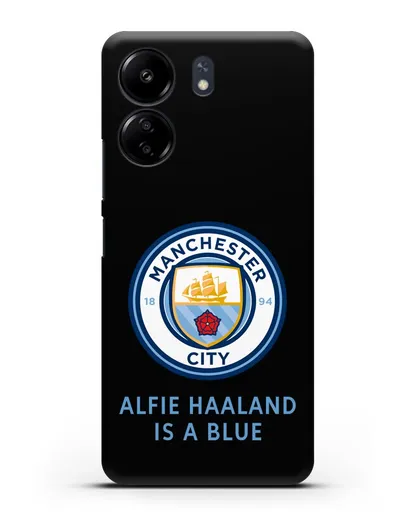 Чехол с логотипом Manchester City силиконовый для Xiaomi Poco C65