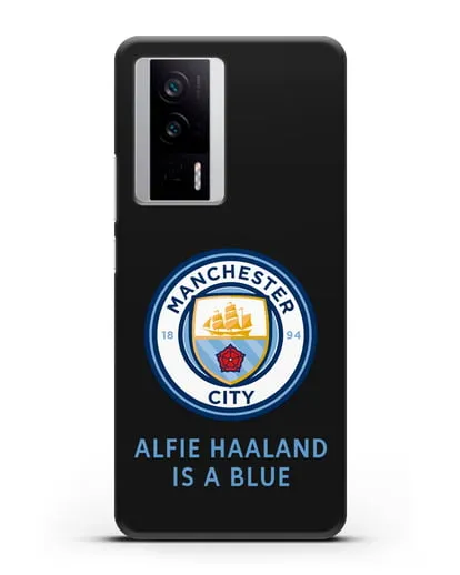 Чехол с логотипом Manchester City силиконовый для Xiaomi Poco F5 Pro