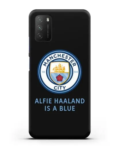 Чехол с логотипом Manchester City силиконовый для Xiaomi Poco M3