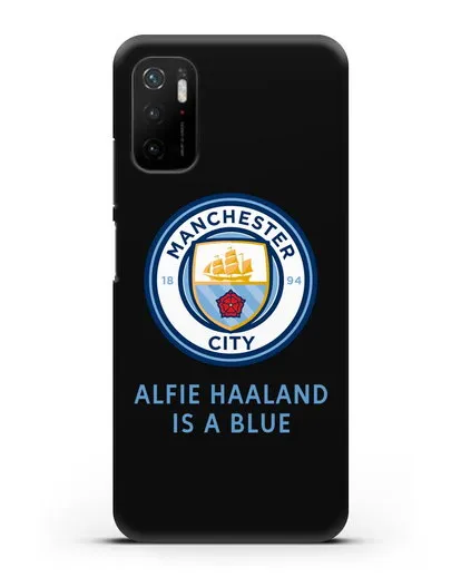 Чехол с логотипом Manchester City силиконовый для Xiaomi Poco M3 Pro