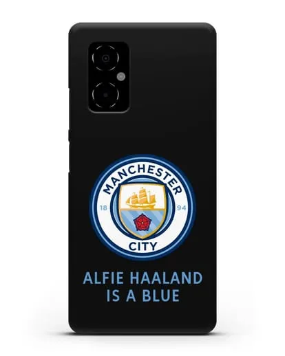 Чехол с логотипом Manchester City силиконовый для Xiaomi Poco M4 5G
