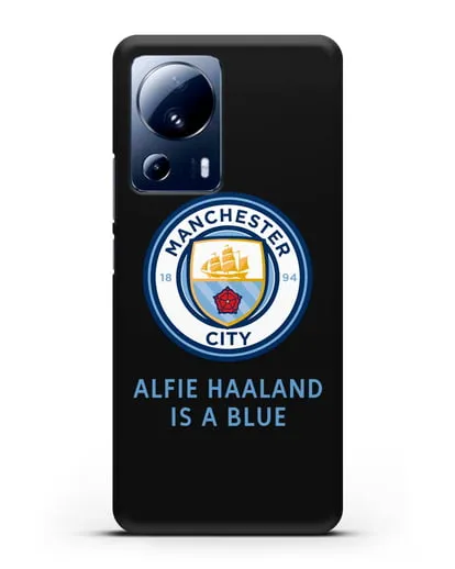 Чехол с логотипом Manchester City силиконовый для Xiaomi 13 Lite
