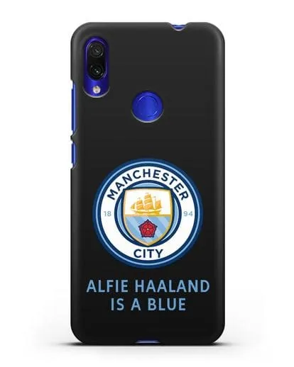 Чехол с логотипом Manchester City силиконовый для Xiaomi Redmi Note 7