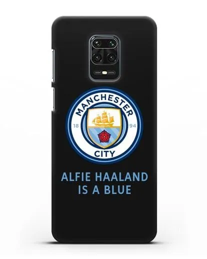 Чехол с логотипом Manchester City силиконовый для Xiaomi Redmi Note 9S