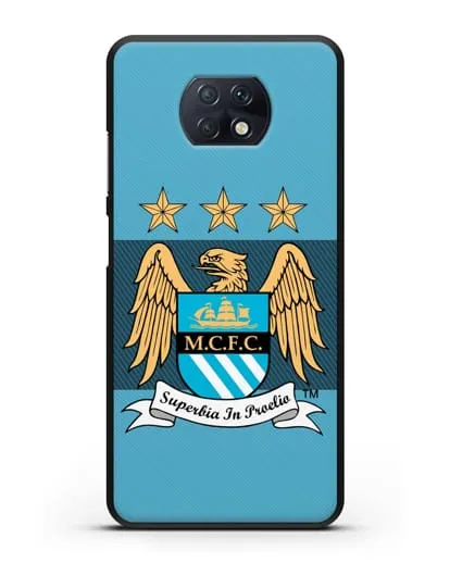 Чехол с эмблемой Manchester City силиконовый для Xiaomi Redmi Note 9T