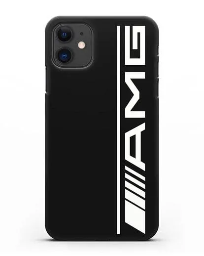 Чехол с логотипом AMG силиконовый для iPhone 11