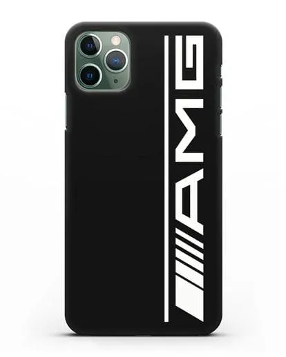 Чехол с логотипом AMG силиконовый для iPhone 11 Pro