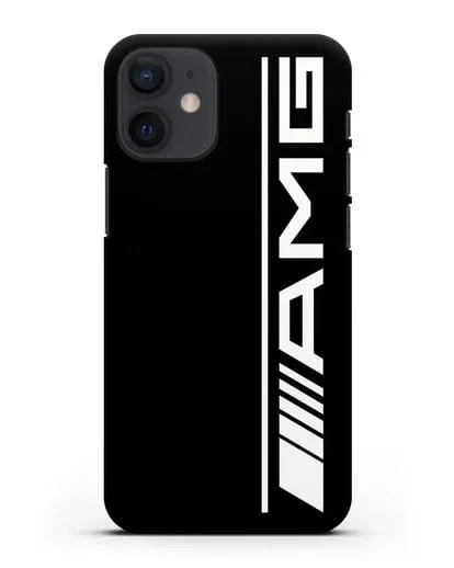 Чехол с логотипом AMG силиконовый для iPhone 12 mini
