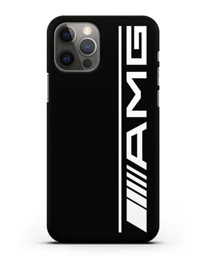 Чехол с логотипом AMG силиконовый для iPhone 12 Pro